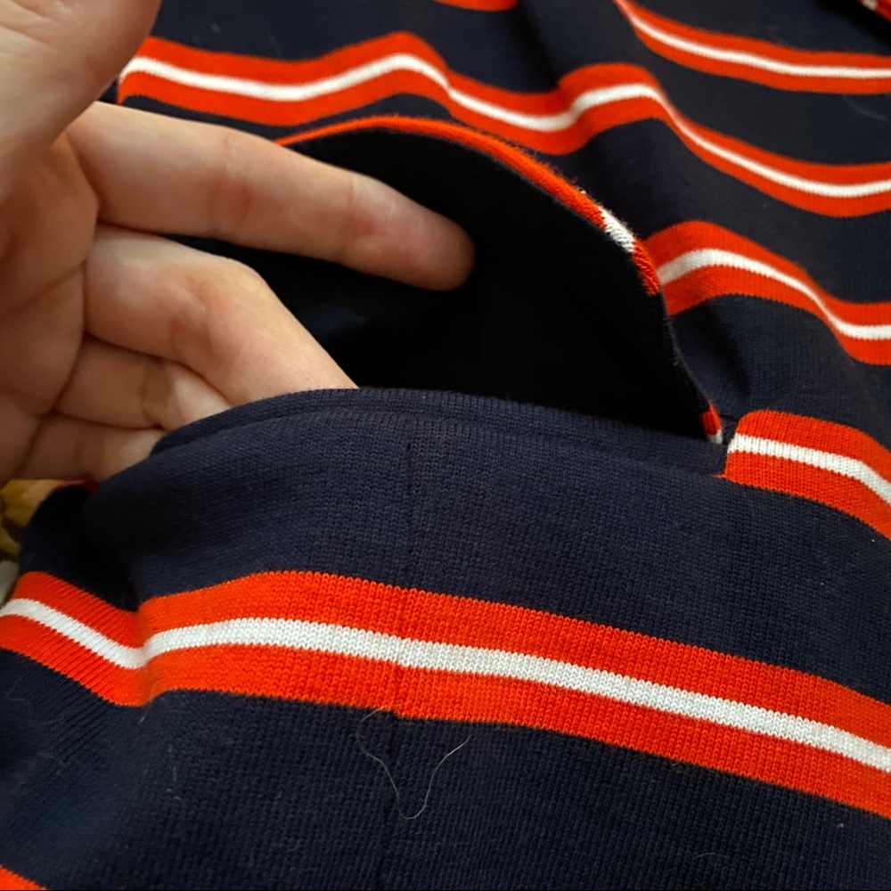 J. Crew Size XS Knit Striped Blazer - Picture 5 of 8